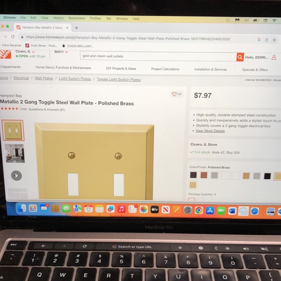 Outlet Wall plates and screws 14 pieces for your home - Picture 4 of 5